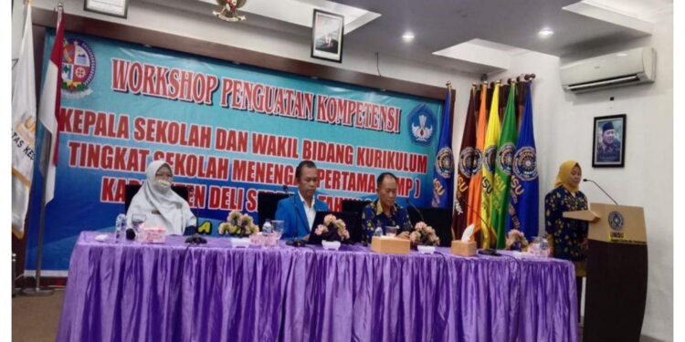 S3 Pendidikan UMSU dan Dinas Pendidikan Deli Serdang Laksanakan Diklat