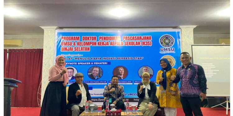 PROGRAM DOKTOR PENDIDIKAN UMSU TANDATANGANI MOU DAN LAKSANAKAN DIKLAT MENULIS KARYA INOVASI BERBASIS STAR